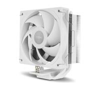 NOX XTREME PRODUCTS HUMMER R-400 White - Disipador CPU por Aire, Ventilador 120mm PWM, TDP 235W, 4 Heatpipes, Compatible Intel/AMD, Silencioso y Eficiente, Blanco