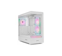 Nox Hummer Signal aRGB Blanca ATX Caja para PC