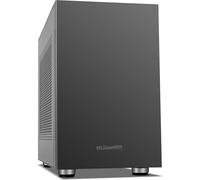 NOX Xtreme Products Hummer Vault - Microtorre Micro ATX con Capacidad hasta 7 Ventiladores, Instalación GPU, 2 × USB 3.0, Filtro Magnético Antipolvo, Negro