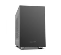 NOX Xtreme Products Hummer Vault - Microtorre Micro ATX con Capacidad hasta 7 Ventiladores, Instalación GPU, 2 × USB 3.0, Filtro Magnético Antipolvo, Negro