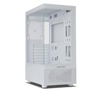 Nox Hummer Vision Midi Tower Cristal Templado USB 3.0 Blanca