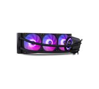 NOX - Hummer X-360 LCD Procesador Refrigerador de aire 12 cm Negro 1 pieza(s)