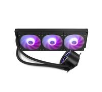 NOX - Hummer X-360 LCD Procesador Refrigerador de aire 12 cm Negro 1 pieza(s)