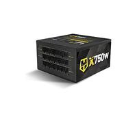 NOX HUMMER X 750W 80 Plus Gold - Fuente de alimentación ATX12V v2x31, ventilador ultrasilencioso de 120mm, condensadores electrolíticos