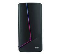 Nox Infinity Alpha - NXINFTYALPHA - Caja PC, Mini Torre, Rainbow ARGB, Color Negro