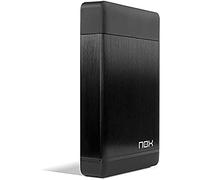 Nox Lite 3.5 -NXLITEHDD35- Caja externa para discos duros SATA hasta 10 TB, USB 3.0, Plug&Play, material ligero y compacto, compatible con todas versiones Windows, color negro