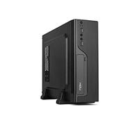 NOX LITE070 -NXLITE070- Mini tour con alimentación de 500W, USB 3.0, ventilador de 80mm, Micro ATX;ITX, panel frontal efecto cepillado.
