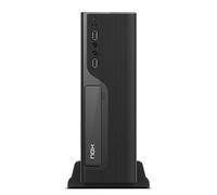 NOX LITE070 -NXLITE070- Minitorre con Fuente alimentación 500W, USB 3.0, ventilador 80mm, Micro ATX;ITX, panel frontal efecto cepillado, negro