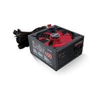Nox NX 650W - NXS650 - Fuente de Alimentación 650W, compatible con SLI&Crossfire, ventilador 140mm, utra silenciosa, Multi GPU compatible, PFC activo, color negro