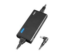 Nox -NXPWR65NB- Cargador para portatil 65W, 10 conectores distintos, eficiencia minimo 85%, compatible con la mayoria de marcas, regulación automatica de voltaje, color negro