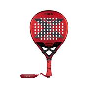 Nox Edu Alonso EA10 Ventus Hybrid 12K Xtrem Pala de pádel, rojo/negro