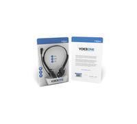 Auriculares Voice One Headphone (Negro) - NOX