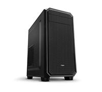 NOX Xtreme Products COOLBAY MX2 - Minitorre Micro ATX con Lector de Tarjetas Integrado, Ventilador 120 mm Incluido, USB 3.0, Espacio hasta 4 Discos Duros, Color Negro