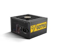 NOX XTREME PRODUCTS GD 750 -NXHUMMER750GD- Fuente de Alimentación 750W, certificado 80 PLUS Gold, ventilador 120mm ultra silencioso, compatible ATX12V, entrada 230W, color negro