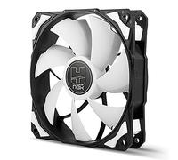 NOX XTREME PRODUCTS H-FAN PMW -NXHUMMERF120PMW- Ventilador para Caja PC 120mm, funcion PMW, 7 aspas, rodamientos hidráulicos, diseño silencioso optimizado, esquinas soporte goma, color blanco - negro