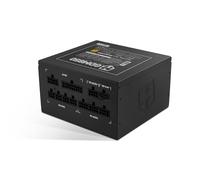 NOX XTREME PRODUCTS HUMMER GDM 850W Gold - Fuente de alimentación modular ATX 3.1 80 PLUS Gold, ventilador silencioso 120 mm, PCIe 5.1, eficiencia 90%, cables planos extra largos