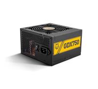 NOX XTREME PRODUCTS Hummer GDX 750W 80 Plus Gold - Fuente de Alimentación 750W, ATX 3.1, S-ATA, PCIE 5.1 12V-2x6, Ventilador de 120mm ultrasilencioso, Entrada 240V, Color Negro