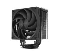 NOX XTREME PRODUCTS HUMMER H-400 - Disipador CPU FBD compatible AMD AM/AM4 e Intel 115X/1200/1700/1851, ventilador 120 mm PWM, 4 heatpipes cobre/aluminio, negro