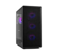 NOX Xtreme Products Hummer IOTA - Semitorre ATX | M-ATX | ITX Incluye 4 Ventiladores ARGB de 120mm, Frontal Mesh, Lateral Cristal Templado, USB 3.0, Soporte GPU de 330mm, Filtro Magnético