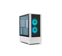 NOX XTREME PRODUCTS HUMMER NEMESIS - Semitorre Micro ATX;ATX, lateral y frontal de cristal templado, ventiladores infinitos LED ARGB, hasta 8 ventiladores, graficas gran tamaño, USB 3.0, blanco