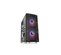 NOX Xtreme Products Hummer Nova - Semitorre ARGB ATX-Micro ATX-ITX, 2 Ventiladores ARGB 200mm preinstalados, Cristal Templado, Espacio para hasta 8 Ventiladores, USB 3.0, Color Negro