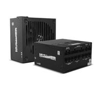 NOX XTREME PRODUCTS Hummer P 1000W 80 Plus Platinum - Fuente de Alimentación 1000W, ATX, EPS, S-ATA, 3.0 12V, Ventilador ultrasilencioso de 140mm, condensadores electrolíticos TEAPO, Color Negro