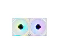 NOX XTREME PRODUCTS HUMMER PRO LINK - Kit 3 Ventiladores ARGB Magnéticos 120 mm con PWM, Conexión sin Cables, Iluminación Espejo Infinito, Silenciosos y Alta Refrigeración para PC Gaming, Color Blanco