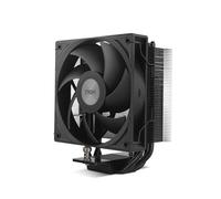NOX XTREME PRODUCTS HUMMER R-400 Black - Disipador CPU por Aire, Ventilador 120mm PWM, TDP 235W, 4 Heatpipes, Compatible Intel/AMD, Silencioso y Eficiente, Negro