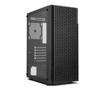 NOX Xtreme Products Infinity Beta - Semitorre M-ATX ITX, Ventana Lateral Cristal Templado, Frontal Mesh, Espacio para 8 Ventiladores, Compatible con gráficas de hasta 300mm, USB 3.0, Color Negro