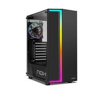 NOX Infinity Gamma Cristal Templado USB 3.0 ARGB Negra