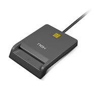 NOX Xtreme Products Lector Tarjeta Electrónico Citizen - Compatible Cartão de Cidadão (Portugal) y DNI Electrónico (España), USB 2.0, Dimensiones 65×85×18 mm, Negro