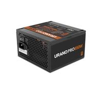 NOX Xtreme Products URANO Pro 850W 80 Plus Bronze-Fuente de Alimentación ATX, Ventilador Silencioso 120 mm PWM, Protección Integral (OVP, UVP, OPP, SCP, OTP), PFC Activo, Cables Planos Largos, Negro