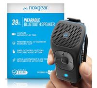 noxgear - Altavoz Bluetooth portátil de 39 g, Mini Clip magnético, Impermeable hasta 15 Horas de reproducción | Bluetooth Clip, Altavoz portátil con micrófono, Alcance de 30,5 m