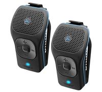 noxgear Altavoz Bluetooth portátil de 39 g, mini clip magnético, resistente al agua hasta 15 horas de reproducción, Bluetooth con clip, altavoz portátil con micrófono, alcance de 100 pies, paquete de