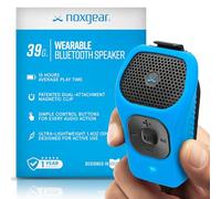 noxgear Altavoz Bluetooth portátil de 39 g, mini clip magnético, resistente al agua hasta 15 horas de reproducción | Bluetooth con clip, altavoz portátil con micrófono, alcance de 100 pies (color