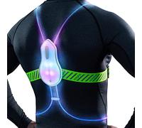Noxgear tracer360 revolucionario Iluminado y Chaleco Reflectante para Running o Ciclismo, Color Negro, tamaño M/L