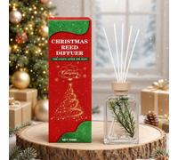 NoxGule Ambientador Navidad, Rituals Ambientador Hogar, Ambientadors Ritual | Incluye 5 Varillas Aromáticas, Fragancia Duradera Hasta por 120 Días, para Navidad,Dormitorios, Salas de Estar y Baños, 100ml