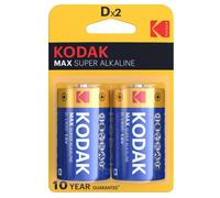 Blister pilas kodak alcalina max d lr20 1.5v - blister 2 pilas