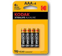 Noxtic KODAK Xtralife AAA Alcalina - Energía Duradera Para Dispositivos