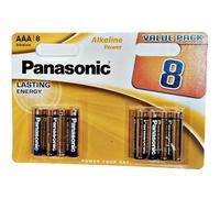 Noxtic Pila Alcalina AAA LR03 Blister 8 Unidades - Energía Duradera Para Dispositivos Electrónicos