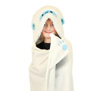 NOXXIEZ Manta Acogedora Con Capucha YETI Infantil 130 X 100 CM 100% Poliéster