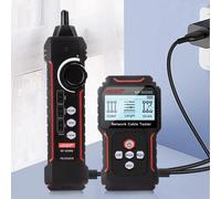 NOYAFA Cable and Network tester Cable and Network test NF-8209S LCD Network Cable Tester Wire Tracker PoECurrent Length cabl RJ45 Cable Tracker multifunctional tester Tool