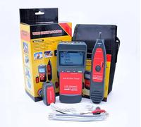 NOYAFA Cable and Network tester NF-8200 LCD LAN Tester Network telephone cable tester RJ45 Cable Tester Ethernet Cable Tracker, Cable Tracker and Tester
