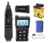 NOYAFA Cable and Network tester NF-8209 Advanced Network Cable Tracker Tone Generator and Probe Kit with Cable Testing Capabilities like Wiremap, Length, PoE