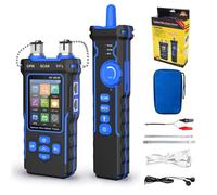 NOYAFA Cable and Network tester NF-8508 Network Cable Tester Optical Wire Meter Tracer LCD Digital Rechargeable Network Line Finder Wire PoE Checker