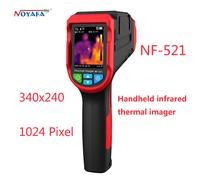 Noyafa Nf 521 Cámara termográfica infrarroja portátil resolución de 340x240 imágenes Sensor de 1024 píxeles Detector de calefacción de suelo termómetro NF-521