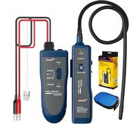 NOYAFA NF-816LP Localizador de Cables Subterráneos, Rastreador de Cercas para Mascotas y Cables Eléctricos, Detecta Roturas en Cables Enterrados, Localizador de Redes y Riegos, Linterna LED