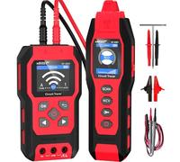 NOYAFA NF-8301 Detector de Circuitos y Buscacables, Localizador de Disyuntores con Multímetro Digital, Sensibilidad Ajustable 8 Niveles, Recargable, para Cables en Pared y Subterráneos
