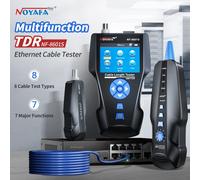 NOYAFA-probador de Cable de red NF-8601S, longitud TDR multifunción con PoE/PING/puerto, rastreador de cable de voltaje, herramienta de diagnóstico, Detector NF-8601S