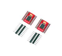 NOYITO Módulo de controlador de motor dual 1.2 A pico 3.2 A TB6612FNG para microcontrolador Arduino (paquete de 2)